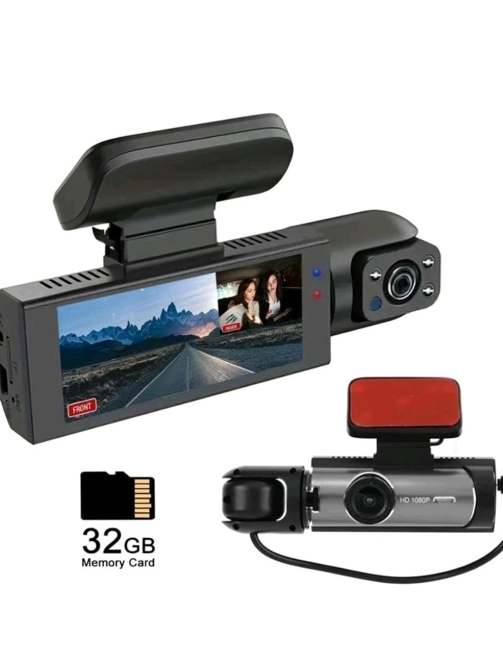 Cardvr Dash Cam Front and Rear, Dash Cam for Your Vehicle. Brand New In Box